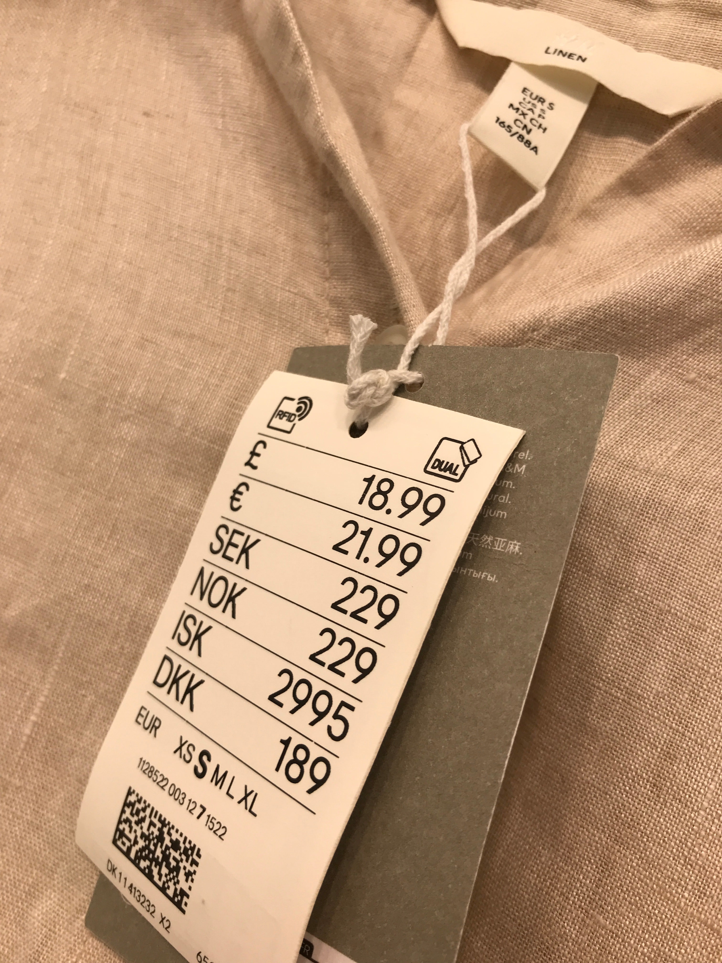 H&M Linen Bluse